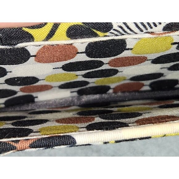 Vera Bradley Cocoa Moss Wristlet Travel Wallet - Picture 4 of 8